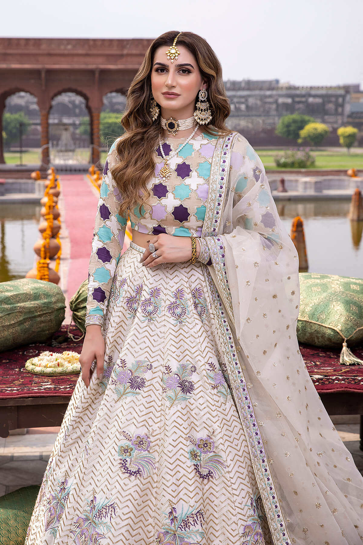 Mina Kashif | Wedding Formals | Aaliyah by Mina Kashif - Designer Dress - Type: Bridal - Available at Libayah - 100% Original