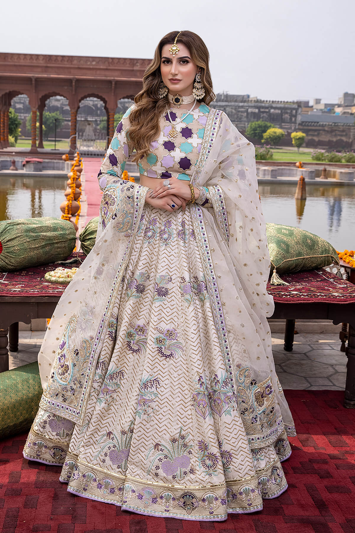 Mina Kashif | Wedding Formals | Aaliyah by Mina Kashif - Designer Dress - Type: Bridal - Available at Libayah - 100% Original