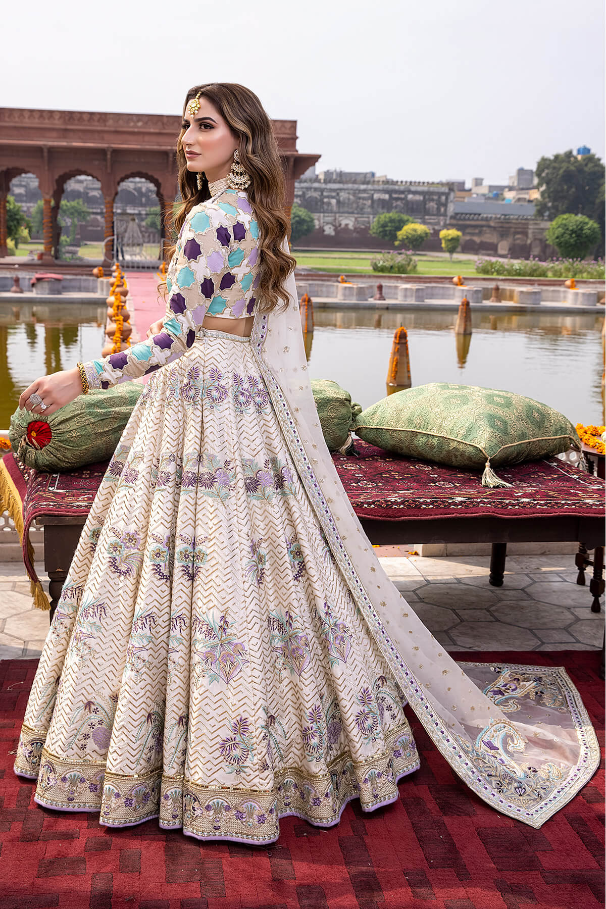 Mina Kashif | Wedding Formals | Aaliyah by Mina Kashif - Designer Dress - Type: Bridal - Available at Libayah - 100% Original