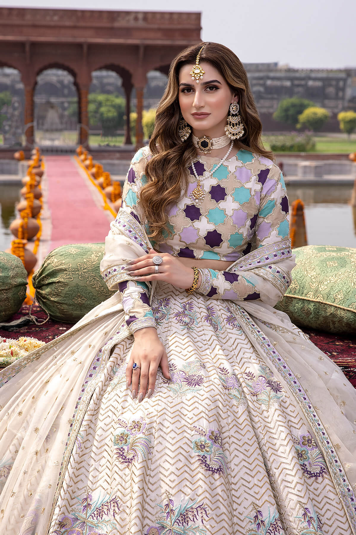 Mina Kashif | Wedding Formals | Aaliyah by Mina Kashif - Designer Dress - Type: Bridal - Available at Libayah - 100% Original