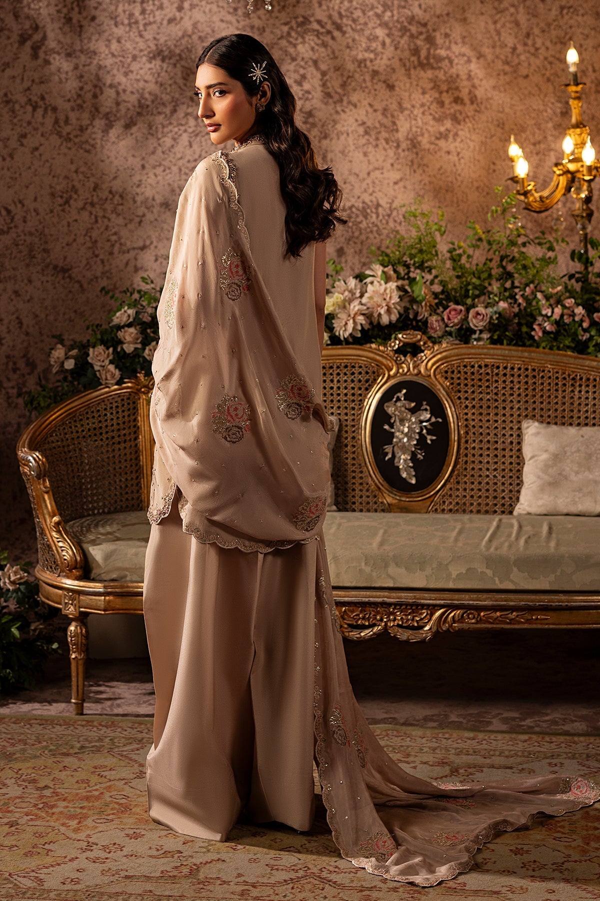 Mina Kashif | Loona Lawn 25 | Garnet by Mina Kashif - Designer Dress - Type: Ladies Clothes - Available at Libayah - 100% Original