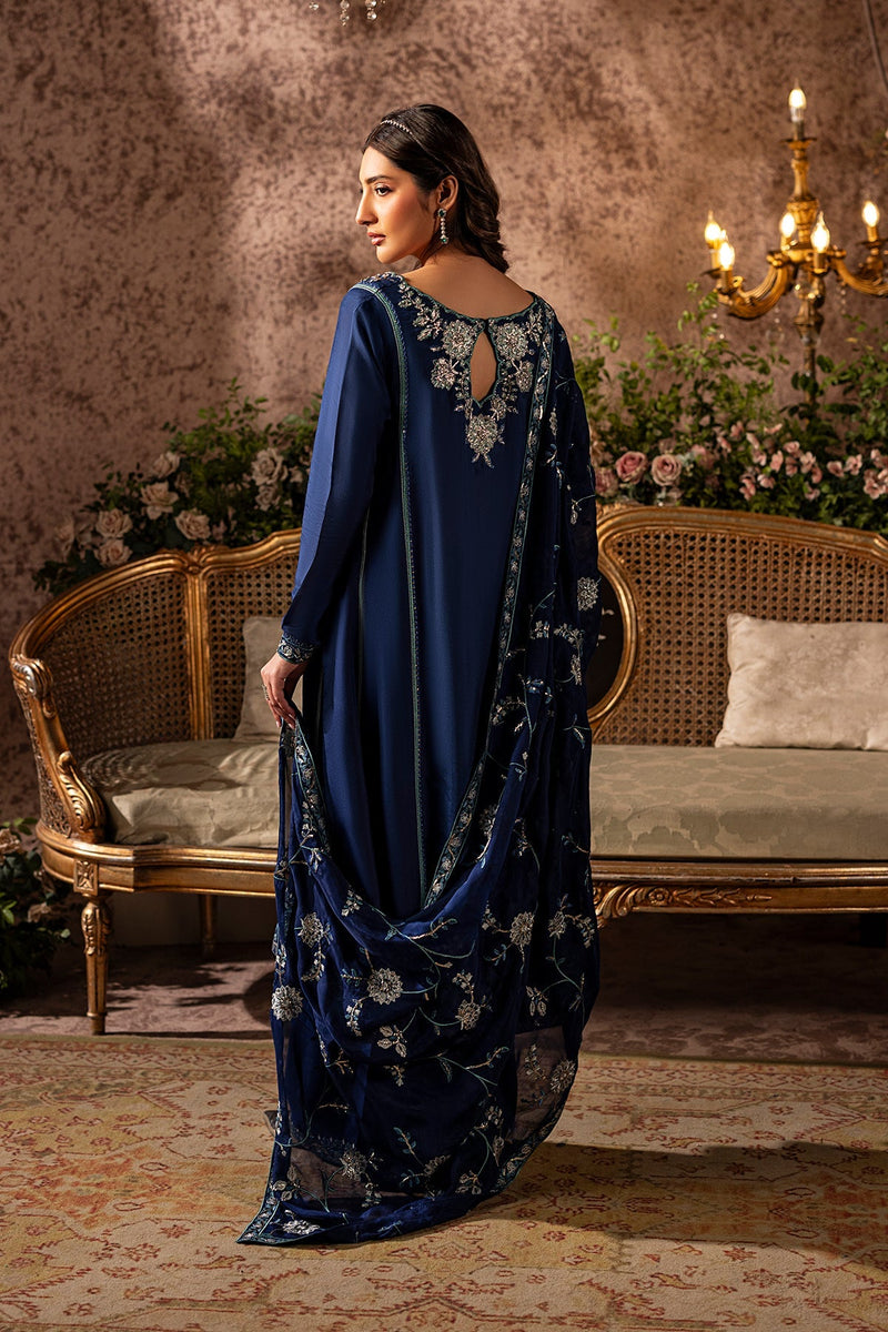 Mina Kashif | Loona Lawn 25 | Midnight by Mina Kashif - Designer Dress - Type: Ladies Clothes - Available at Libayah - 100% Original