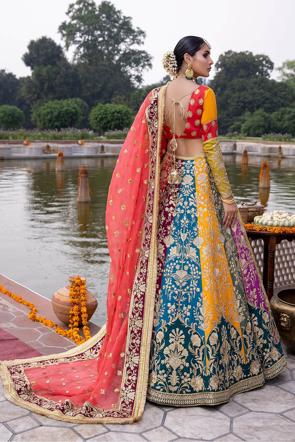 Mina Kashif | Wedding Formals | Rangrez by Mina Kashif - Designer Dress - Type: Bridal - Available at Libayah - 100% Original