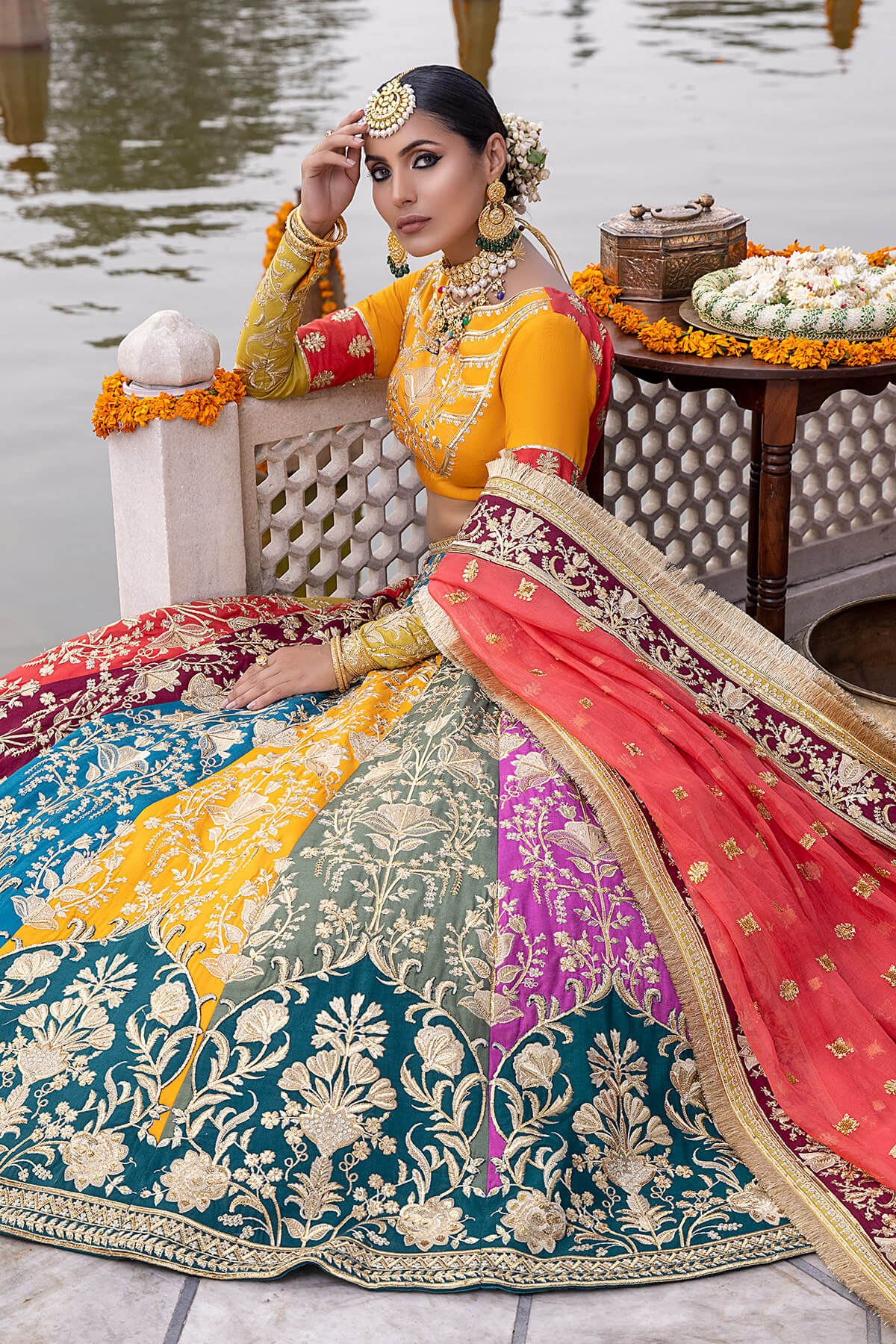 Mina Kashif | Wedding Formals | Rangrez by Mina Kashif - Designer Dress - Type: Bridal - Available at Libayah - 100% Original