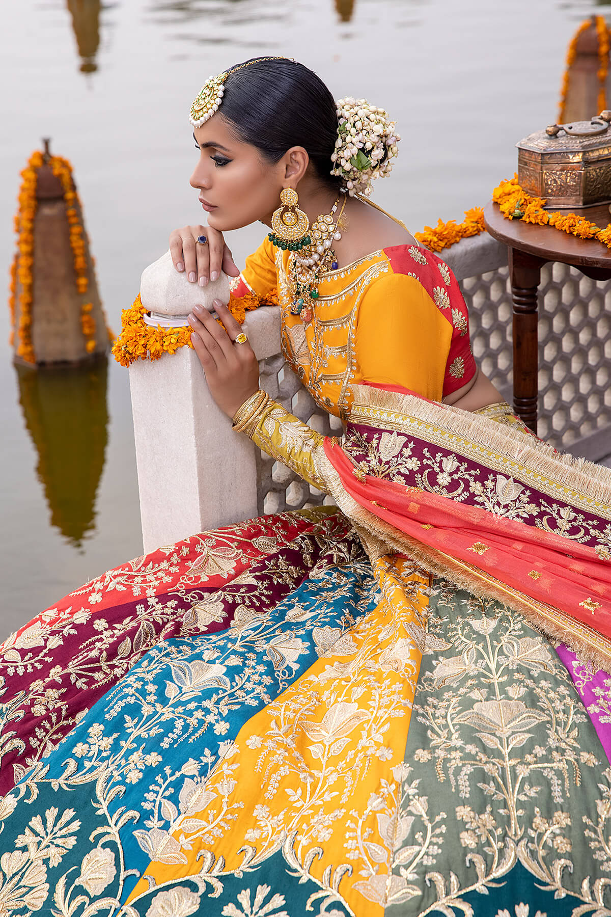 Mina Kashif | Wedding Formals | Rangrez by Mina Kashif - Designer Dress - Type: Bridal - Available at Libayah - 100% Original