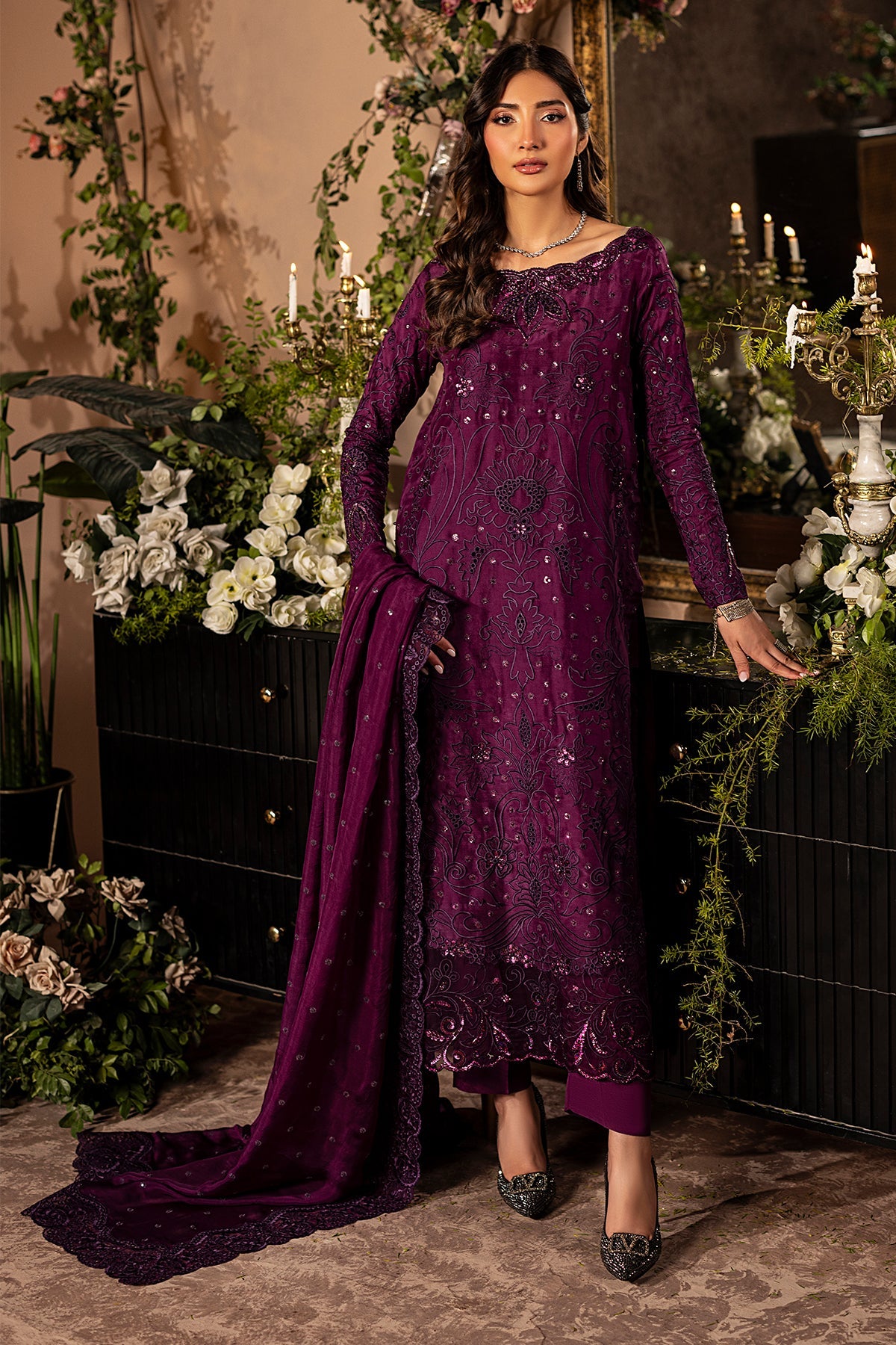 Mina Kashif | Loona Lawn 25 | Jade by Mina Kashif - Designer Dress - Type: Ladies Clothes - Available at Libayah - 100% Original