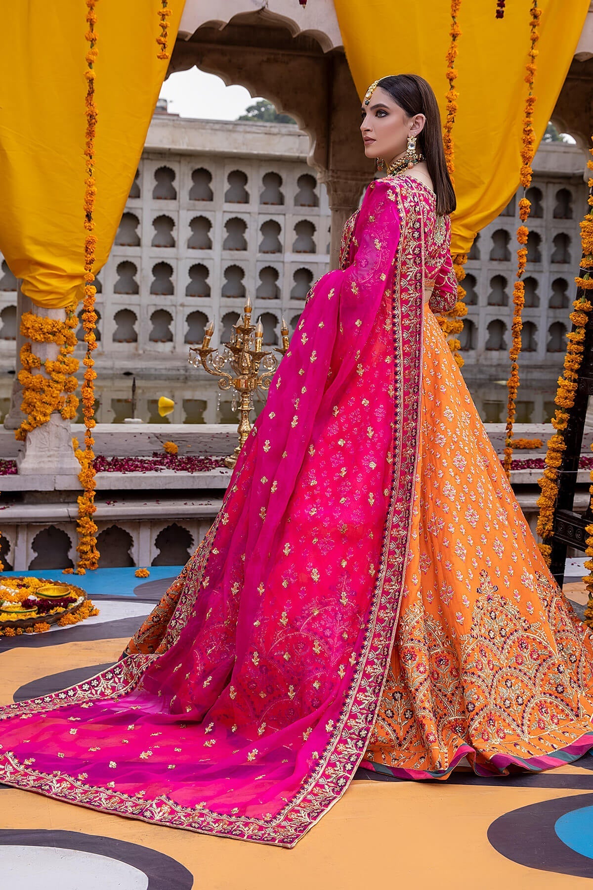 Mina Kashif | Wedding Formals | Zeenat by Mina Kashif - Designer Dress - Type: Bridal - Available at Libayah - 100% Original