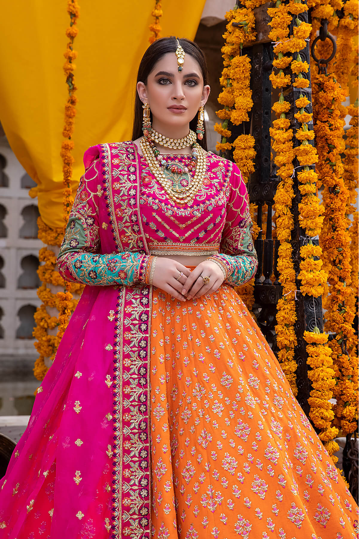 Mina Kashif | Wedding Formals | Zeenat by Mina Kashif - Designer Dress - Type: Bridal - Available at Libayah - 100% Original