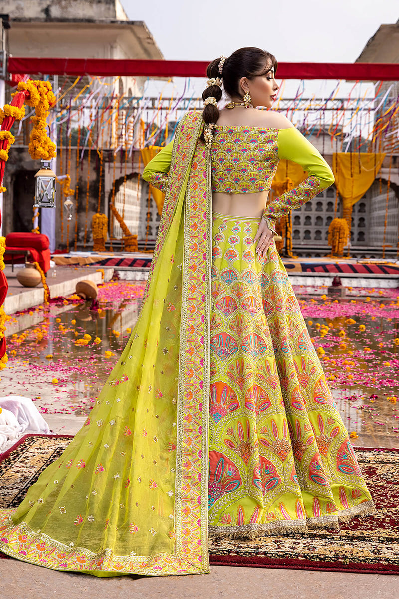 Mina Kashif | Wedding Formals | Rangoli by Mina Kashif - Designer Dress - Type: Bridal - Available at Libayah - 100% Original