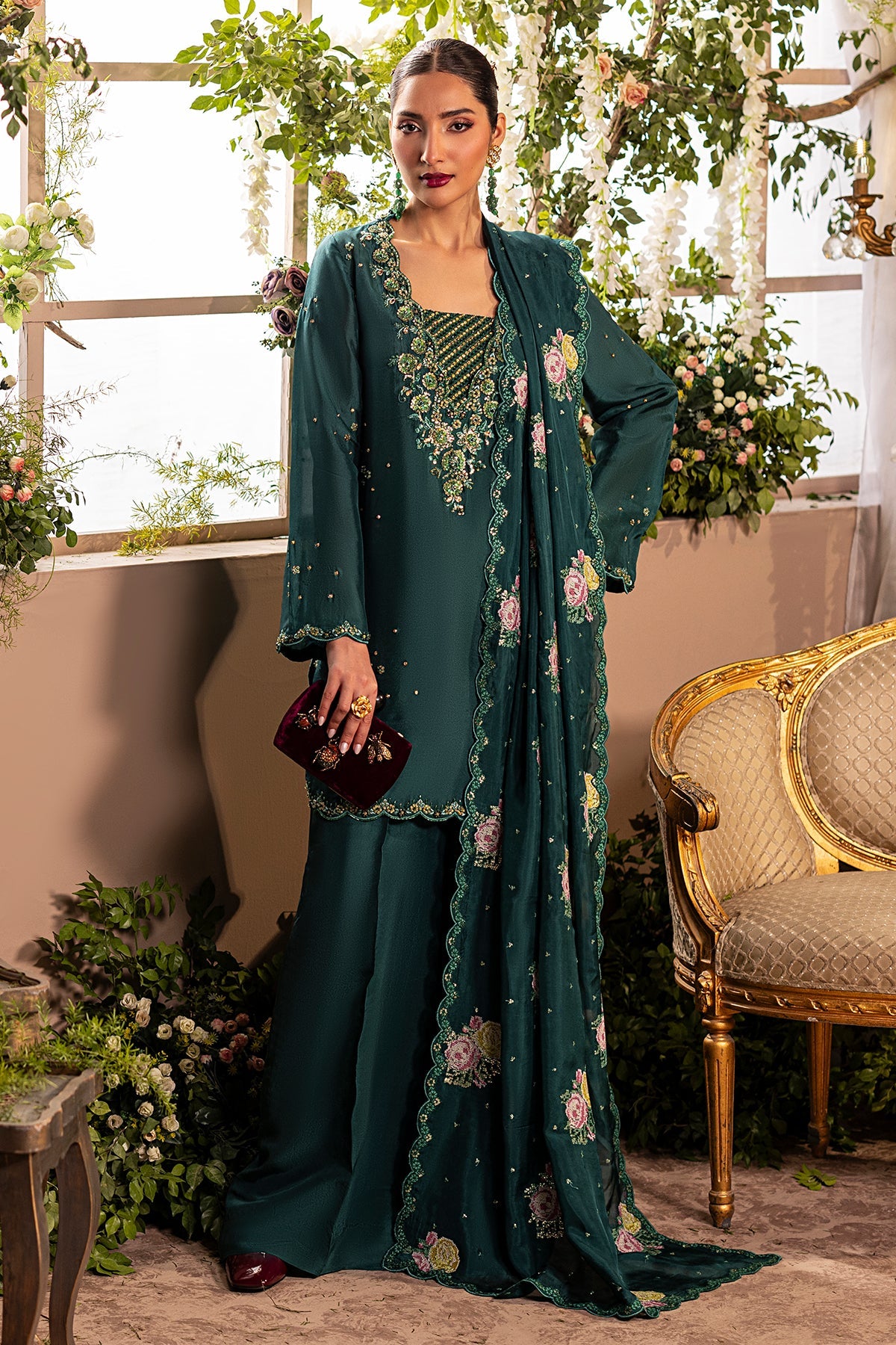 Mina Kashif | Loona Lawn 25 | Zircon by Mina Kashif - Designer Dress - Type: Ladies Clothes - Available at Libayah - 100% Original