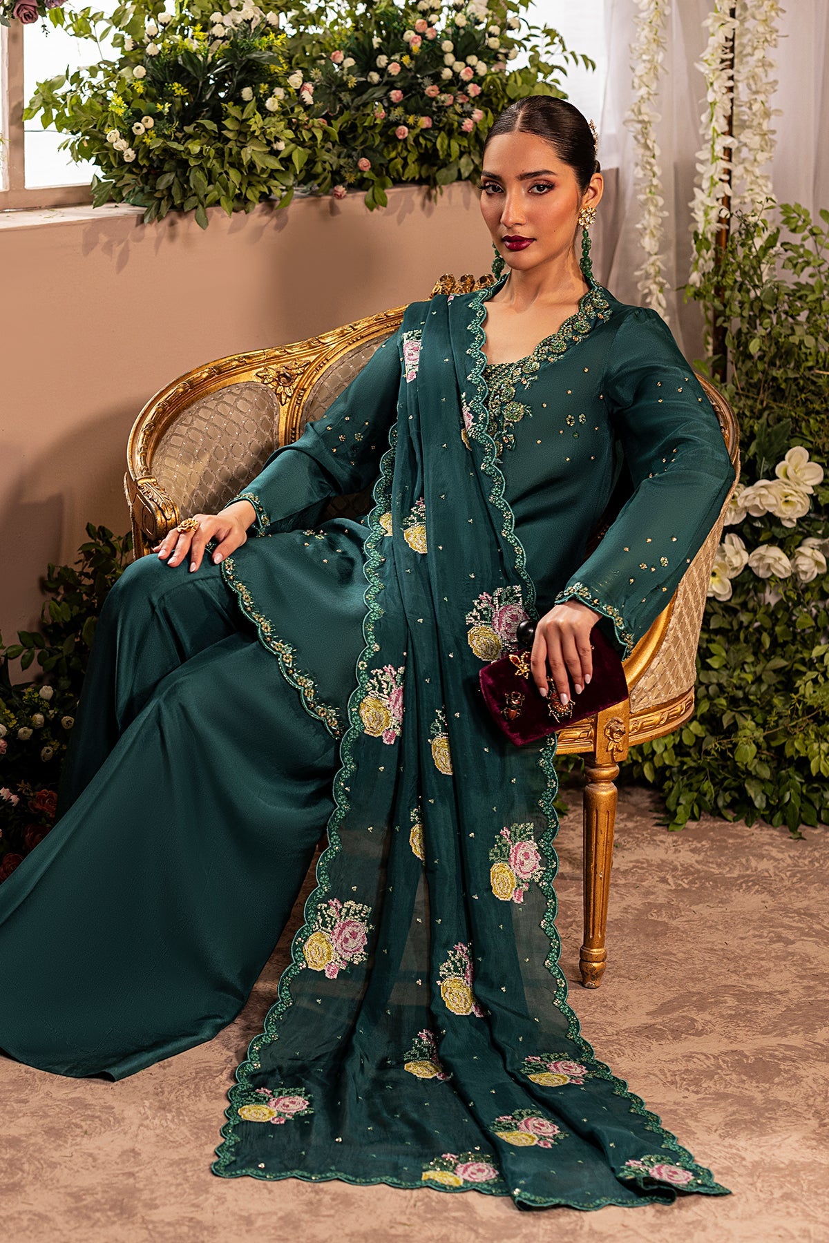 Mina Kashif | Loona Lawn 25 | Zircon by Mina Kashif - Designer Dress - Type: Ladies Clothes - Available at Libayah - 100% Original