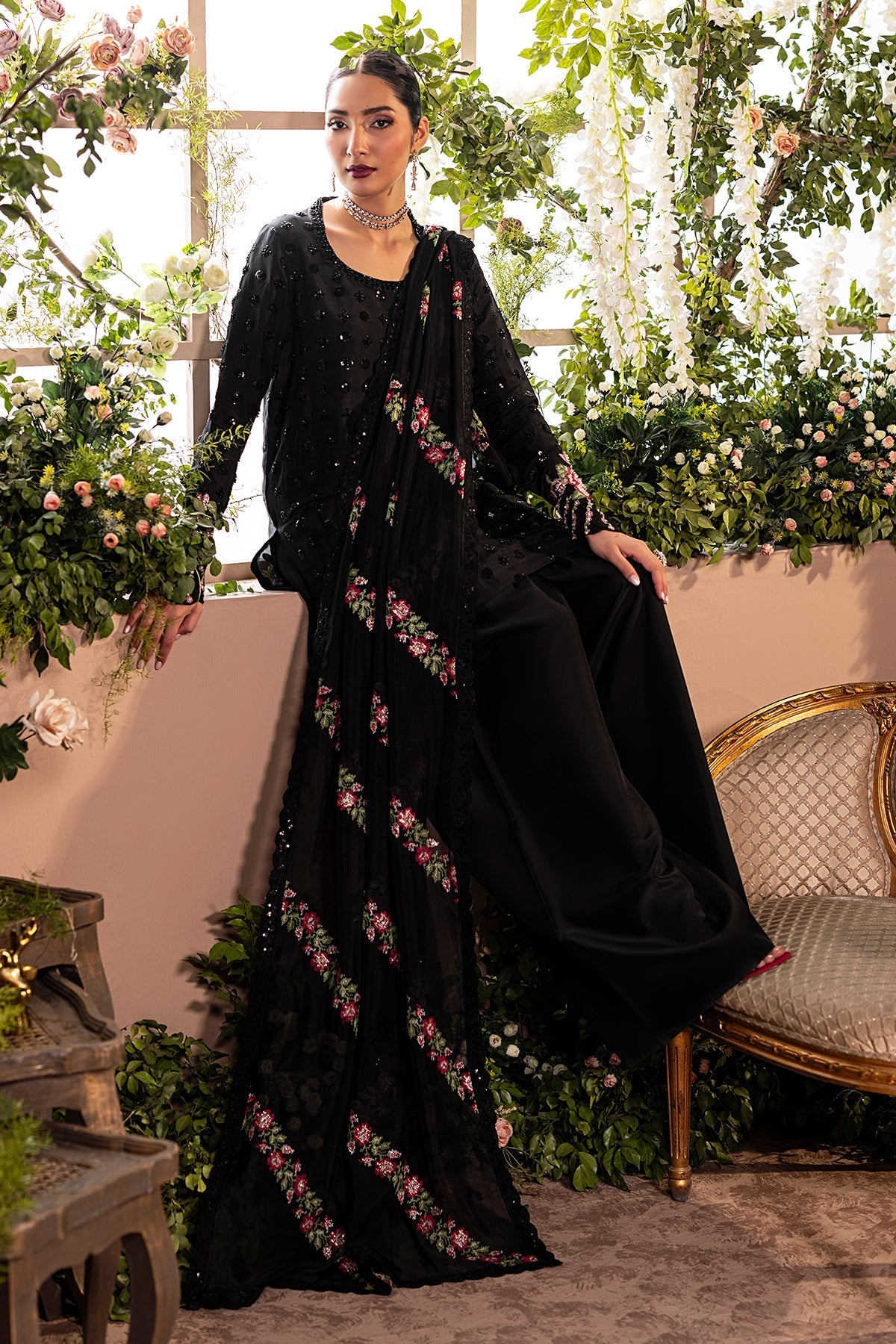 Mina Kashif | Loona Lawn 25 | Opal by Mina Kashif - Designer Dress - Type: Ladies Clothes - Available at Libayah - 100% Original