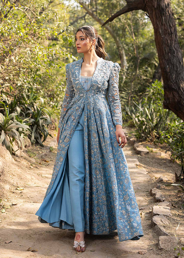 HSY | Summer Edit | Neptune by HSY - Designer Dress  - Type : Ladies Clothes - Available at Libayah - 100% Original 