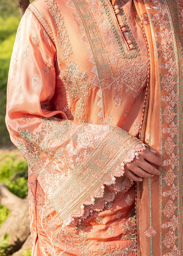 HSY | Summer Edit | Copper Coin by HSY - Designer Dress  - Type : Ladies Clothes - Available at Libayah - 100% Original 