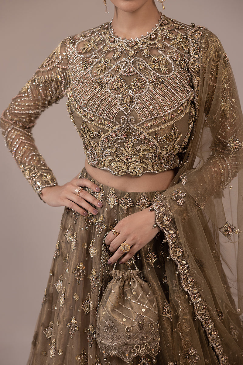 Malook | Mahrosh Luxury Formals | ZEL by Malook - Designer Dress - Type: Ladies Clothes - Available at Libayah - 100% Original