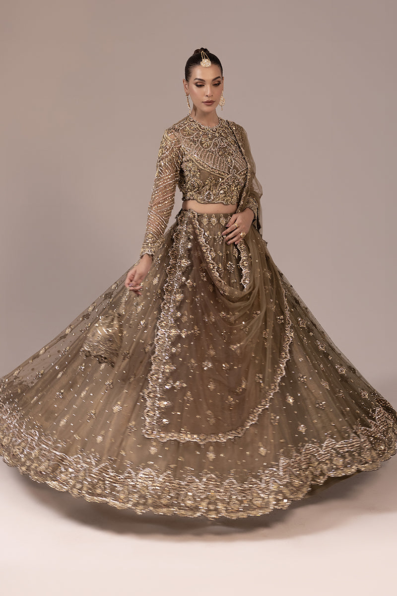 Malook | Mahrosh Luxury Formals | ZEL by Malook - Designer Dress - Type: Ladies Clothes - Available at Libayah - 100% Original