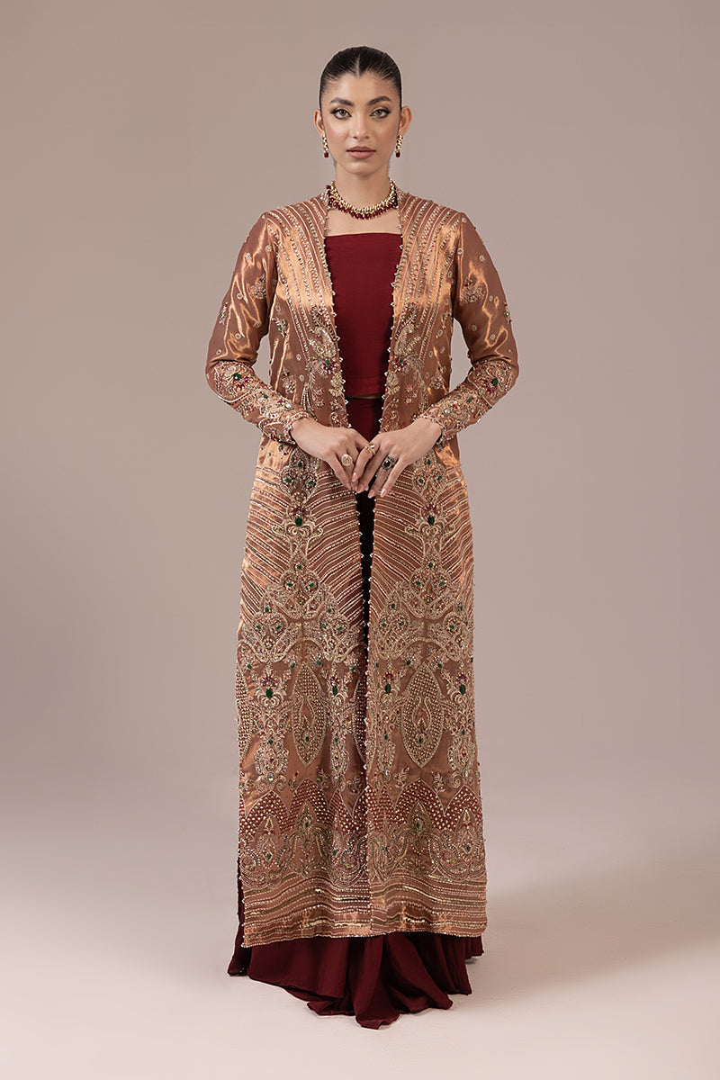 Malook | Mahrosh Luxury Formals | Cinnamon by Malook - Designer Dress - Type: Ladies Clothes - Available at Libayah - 100% Original