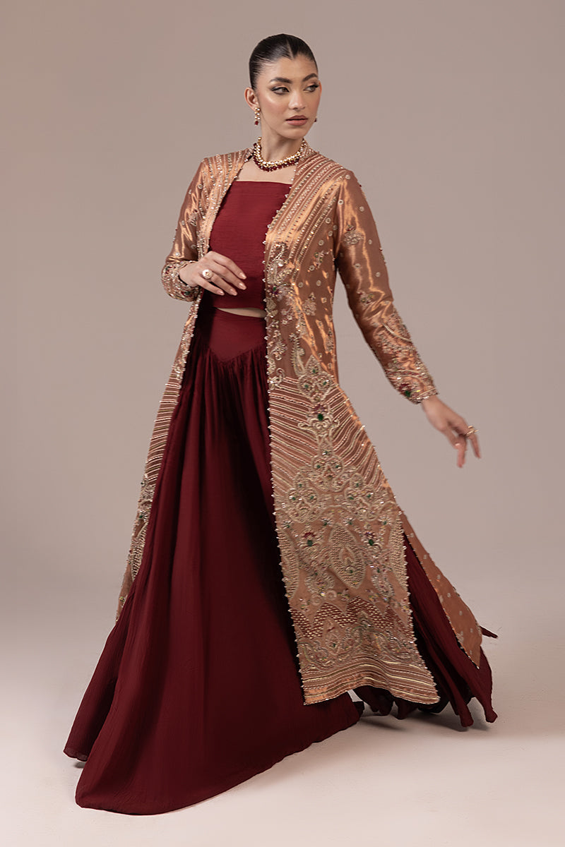 Malook | Mahrosh Luxury Formals | Cinnamon by Malook - Designer Dress - Type: Ladies Clothes - Available at Libayah - 100% Original