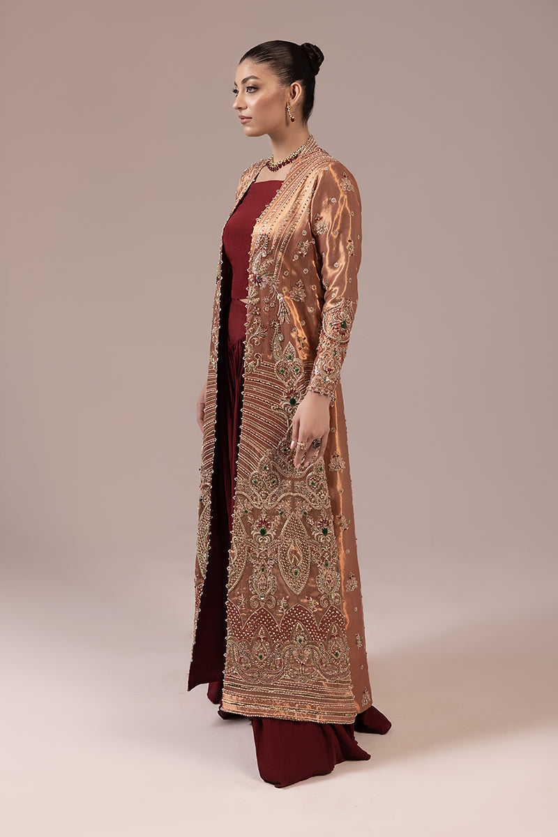 Malook | Mahrosh Luxury Formals | Cinnamon by Malook - Designer Dress - Type: Ladies Clothes - Available at Libayah - 100% Original