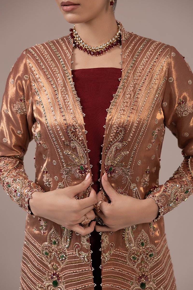 Malook | Mahrosh Luxury Formals | Cinnamon by Malook - Designer Dress - Type: Ladies Clothes - Available at Libayah - 100% Original