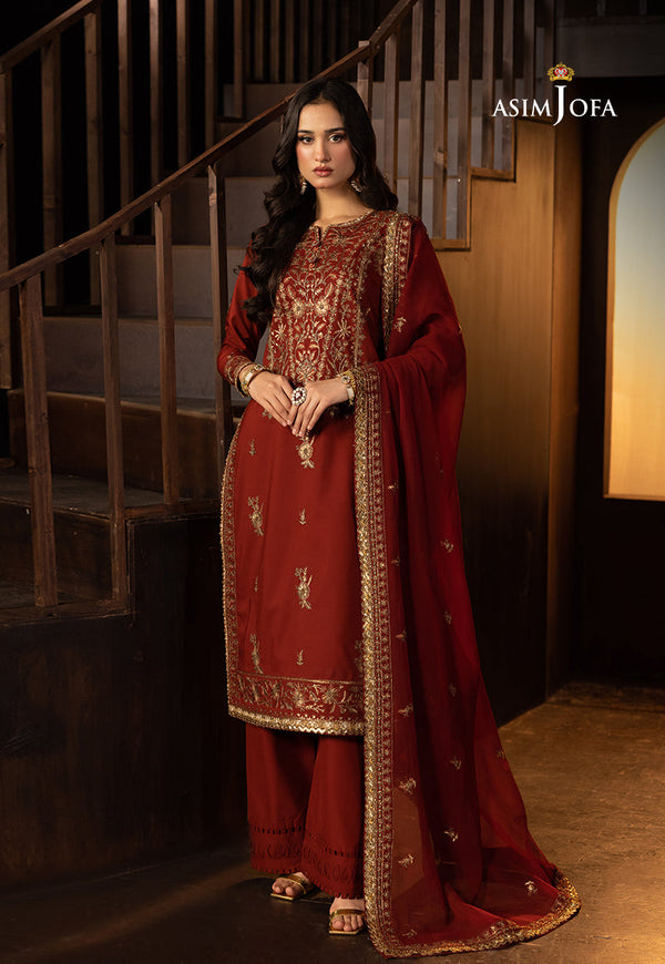 Asim Jofa | Festive Collection 25 | AJLLF-18 by Asim Jofa - Designer Dress - Type: Ladies Clothes - Available at Libayah - 100% Original