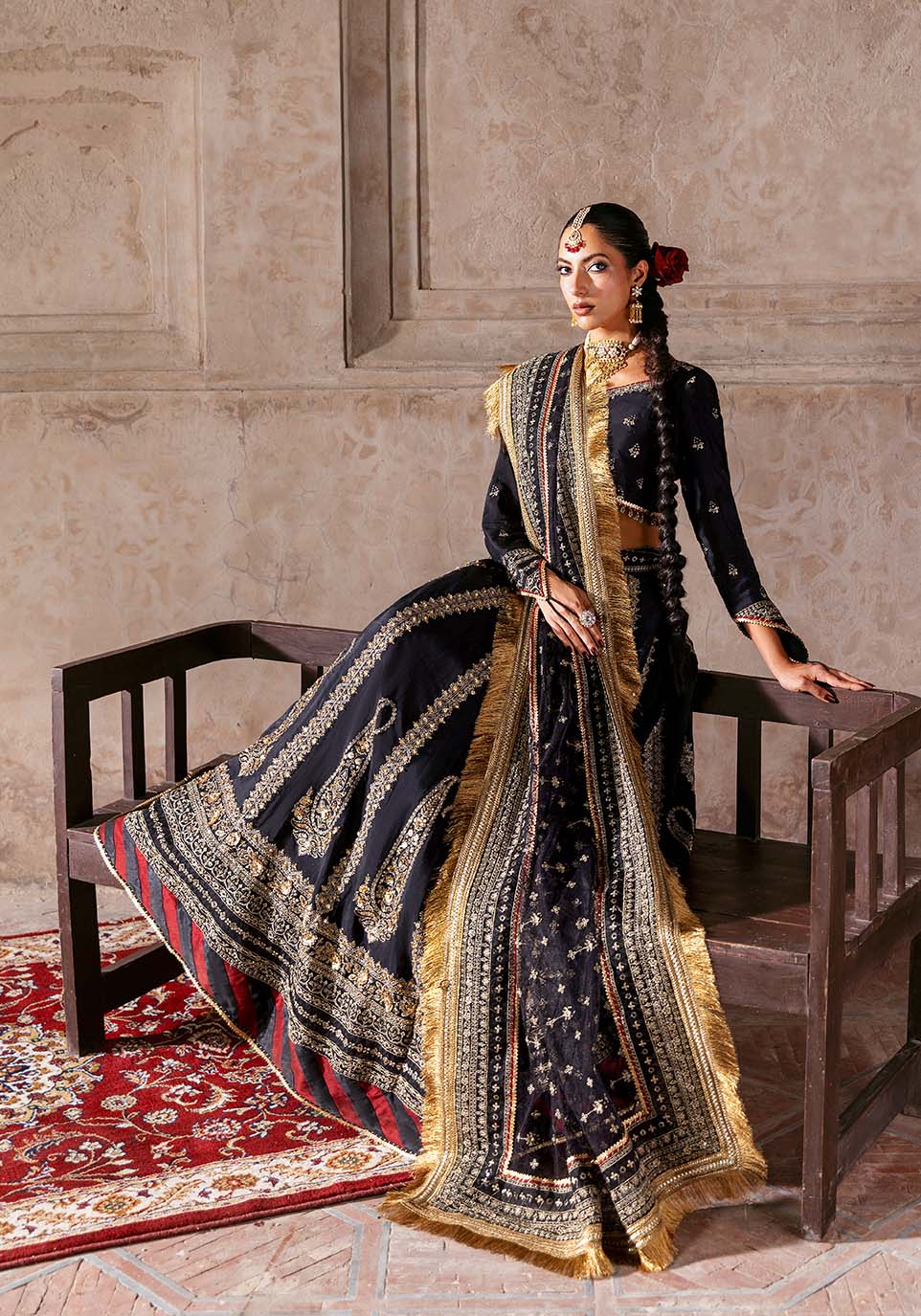 Zehra – authentic Pakistani formal dress from the Zarqash Arzoo Festive Collection collection for women in the UK.
