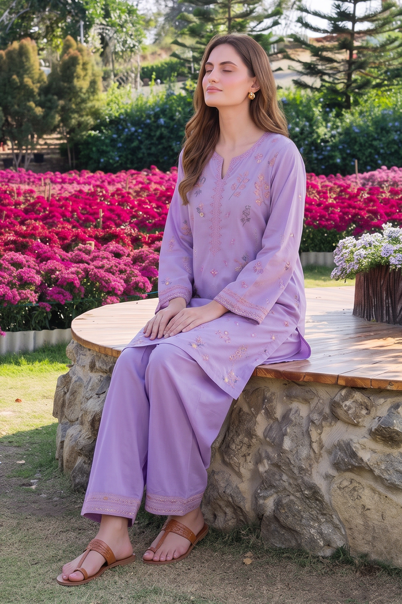 Saad Shaikh | Ease Fall Edit 26 | Sera by Saad Shaikh - Designer Dress  - Type : Ladies Clothes - Available at Libayah - 100% Original 