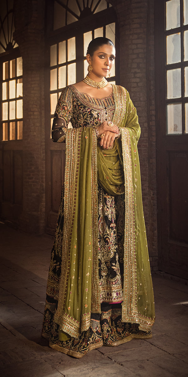 Erum Khan | Jahan Wedding Formals | LEELA by Erum Khan - Designer Dress - Type: Ladies Clothes - Available at Libayah - 100% Original