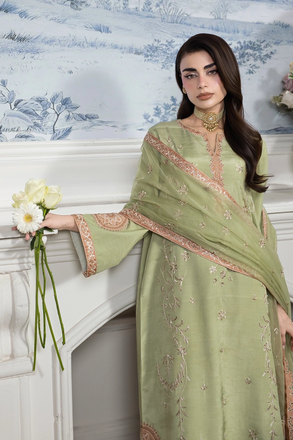 Rangrasiya | Lumeire Silk | Alma by Rangrasiya - Designer Dress  - Type : Ladies Clothes - Available at Libayah - 100% Original 