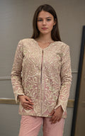 Threads and Motifs | Formal Dresses 25 | Embroidered Jacket by Threads and Motifs - Designer Dress  - Type : Ladies Clothes - Available at Libayah - 100% Original 