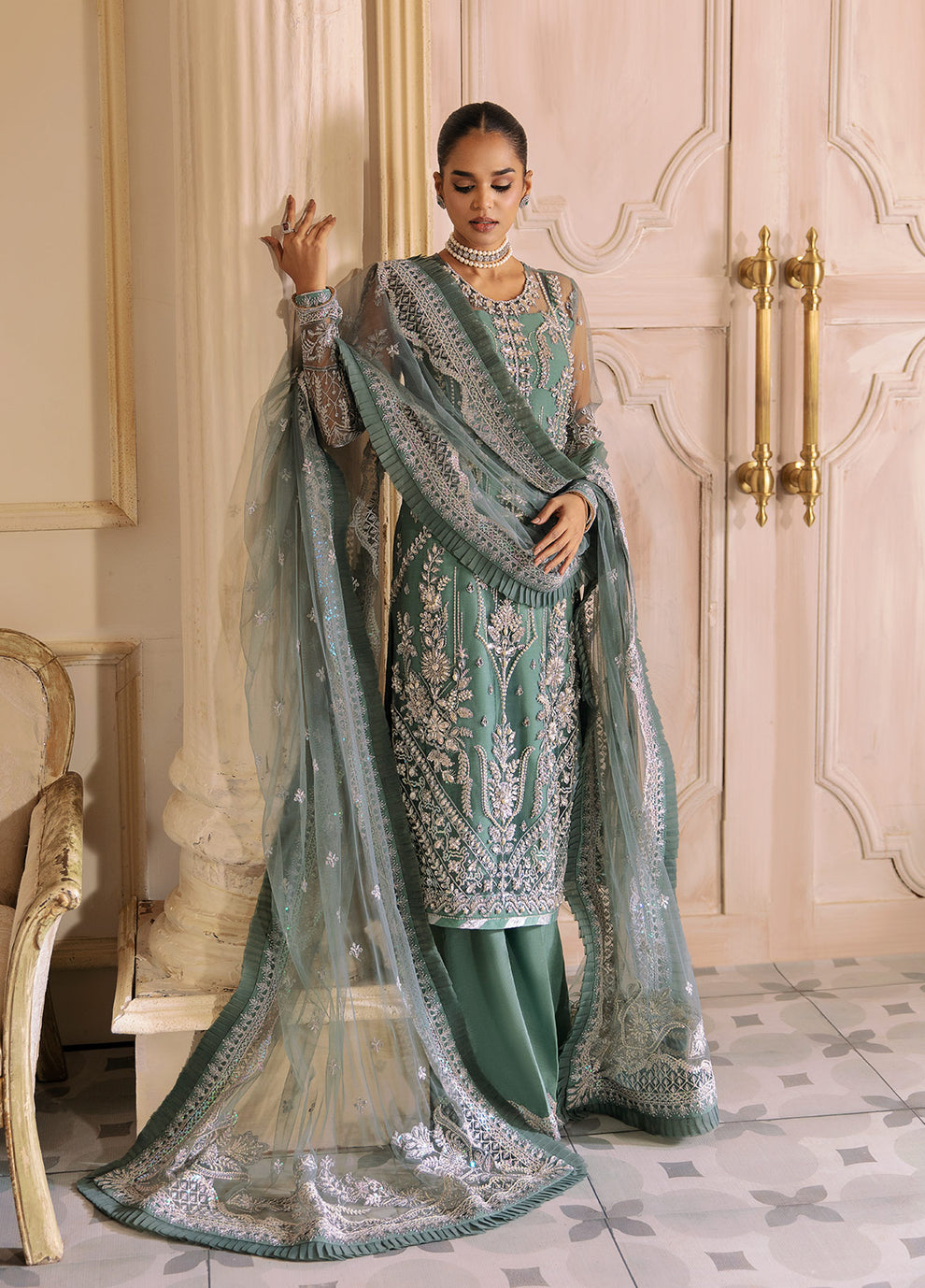 Gulaal | Wedding Formals | Nigar GL-WS-23V1-37 by Gulaal - Designer Dress - Type: Ladies Clothes - Available at Libayah - 100% Original