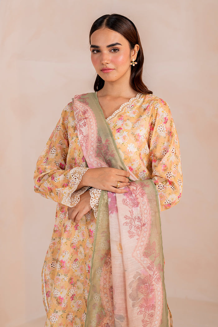 Braoque | Luxury Pret 24 | LAWN UF-709 by Baroque - Designer Dress - Type: Luxury - Available at Libayah - 100% Original