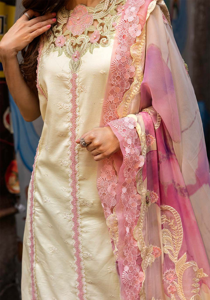 Zarqash | Luxury Lawn 25 | ZQLU 009 LAYLA by Zarqash - Designer Dress - Type: Ladies Clothes - Available at Libayah - 100% Original