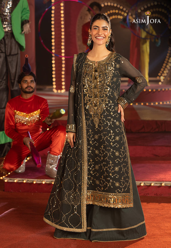 Asim Jofa | Festive Collection 25 | AJLLF-02 by Asim Jofa - Designer Dress - Type: Ladies Clothes - Available at Libayah - 100% Original