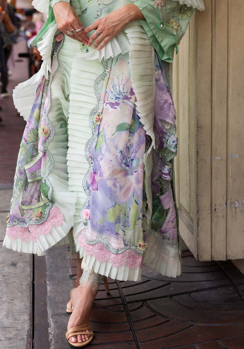 Zarqash | Luxury Lawn 25 | ZQLU 005 ELLIS by Zarqash - Designer Dress - Type: Ladies Clothes - Available at Libayah - 100% Original