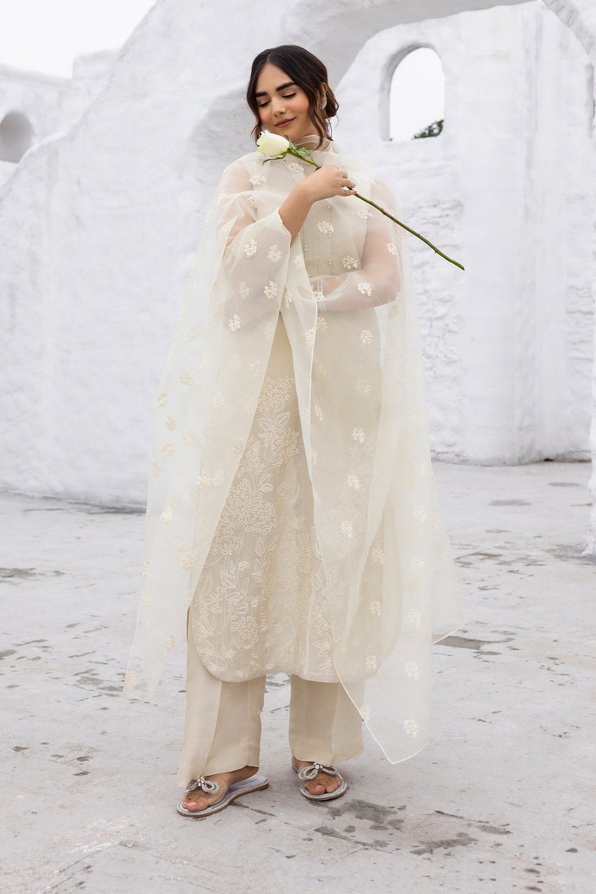 Erum Khan | Ramadan Edition | Layali by Erum Khan - Designer Dress - Type: Ladies Clothes - Available at Libayah - 100% Original