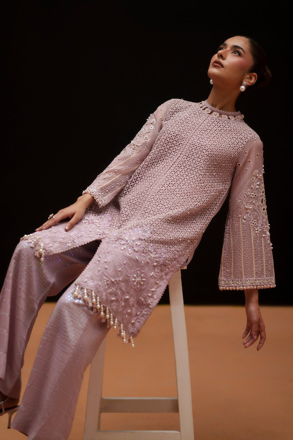 Naqshi | Poetique Party Wears | Gigil by Naqshi - Designer Dress  - Type : Ladies Clothes - Available at Libayah - 100% Original 