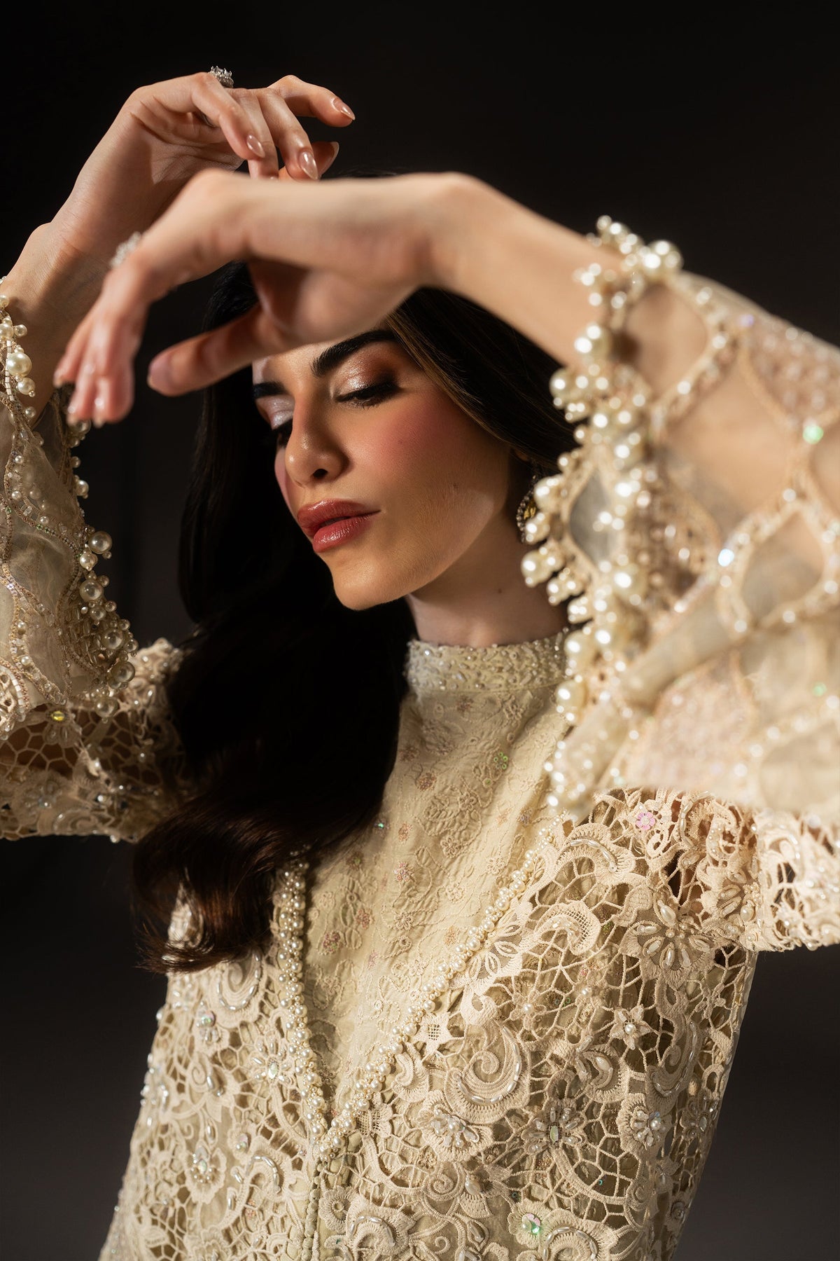 Naqshi | Poetique Party Wears | Varena by Naqshi - Designer Dress  - Type : Ladies Clothes - Available at Libayah - 100% Original 