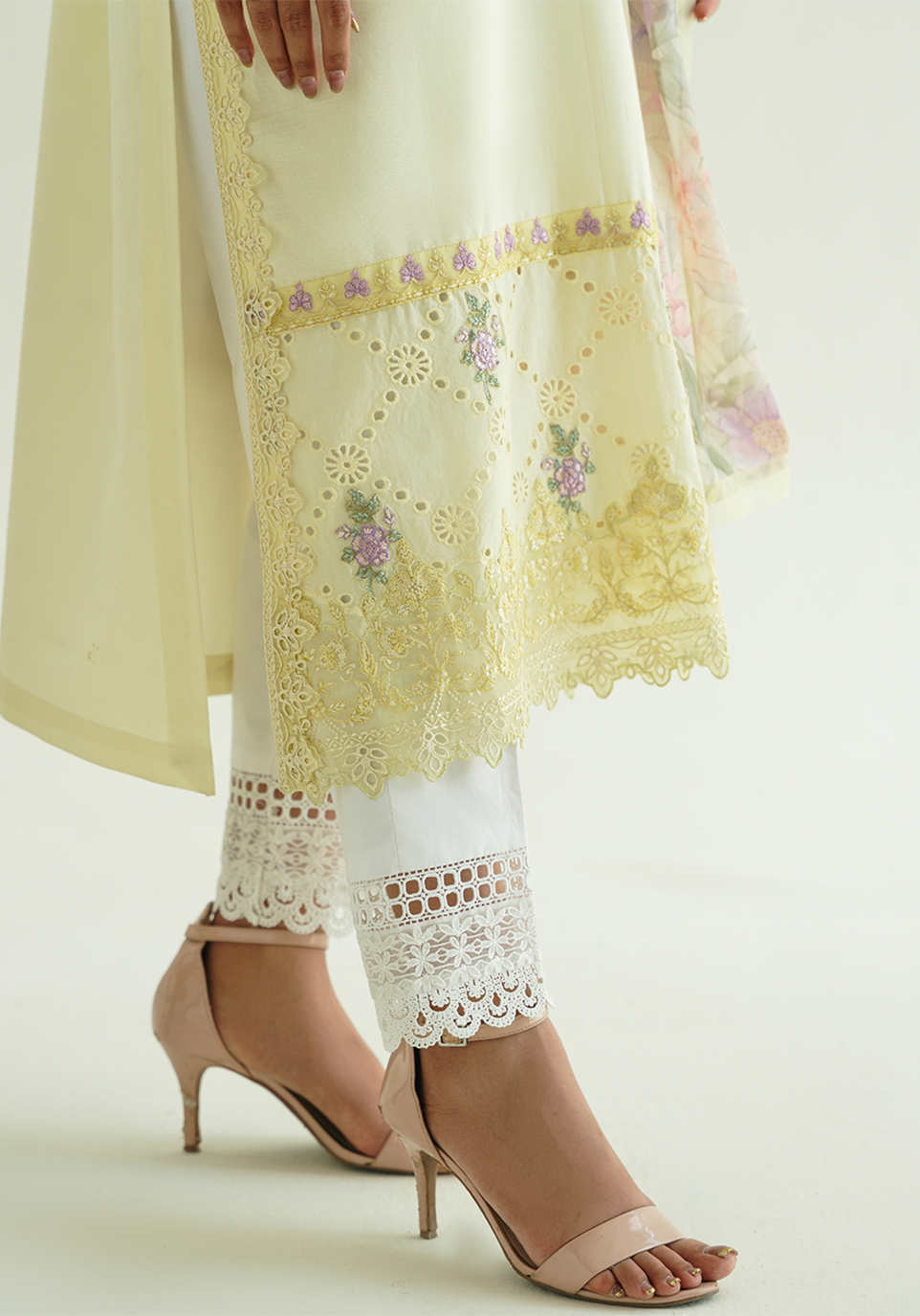 Zarqash | Whispers of Summer |BUTTER BLOOM - Designer Dress - Type : Ladies Clothes - Available at Libayah - 100% Original