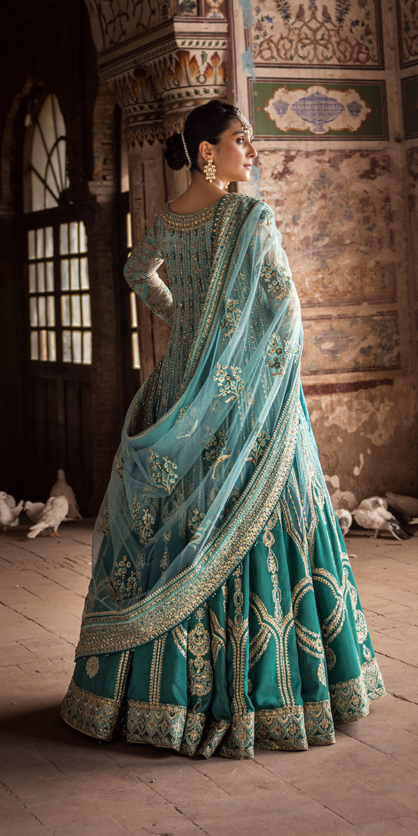 Erum Khan | Jahan Wedding Formals | FEROZA by Erum Khan - Designer Dress - Type: Ladies Clothes - Available at Libayah - 100% Original