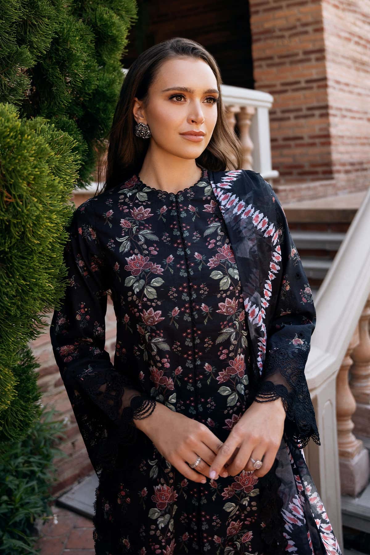 Afrozeh | Damask The Holiday Edit 25 | Lorien A by Afrozeh - Designer Dress - Type: Ladies Clothes - Available at Libayah - 100% Original