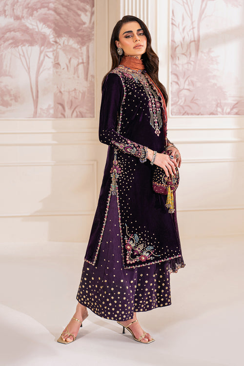 Baroque | Velvet 25 | UF-748 by Baroque - Designer Dress  - Type : Ladies Clothes - Available at Libayah - 100% Original 