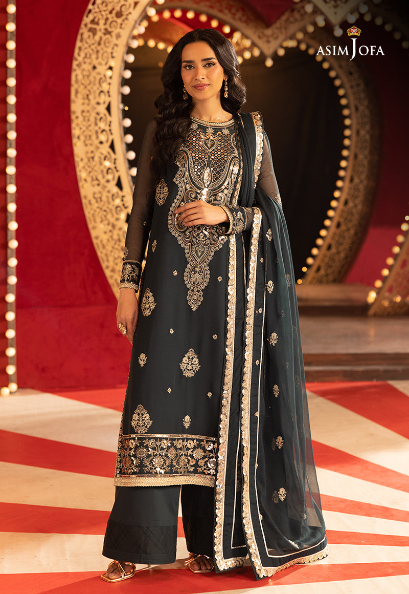 Asim Jofa | Festive Collection 25 | AJLLF-08 by Asim Jofa - Designer Dress - Type: Ladies Clothes - Available at Libayah - 100% Original