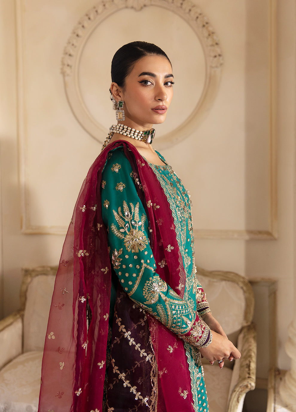 Gulaal | Wedding Formals | Amirah GL-WS-23V1-40 by Gulaal - Designer Dress - Type: Ladies Clothes - Available at Libayah - 100% Original