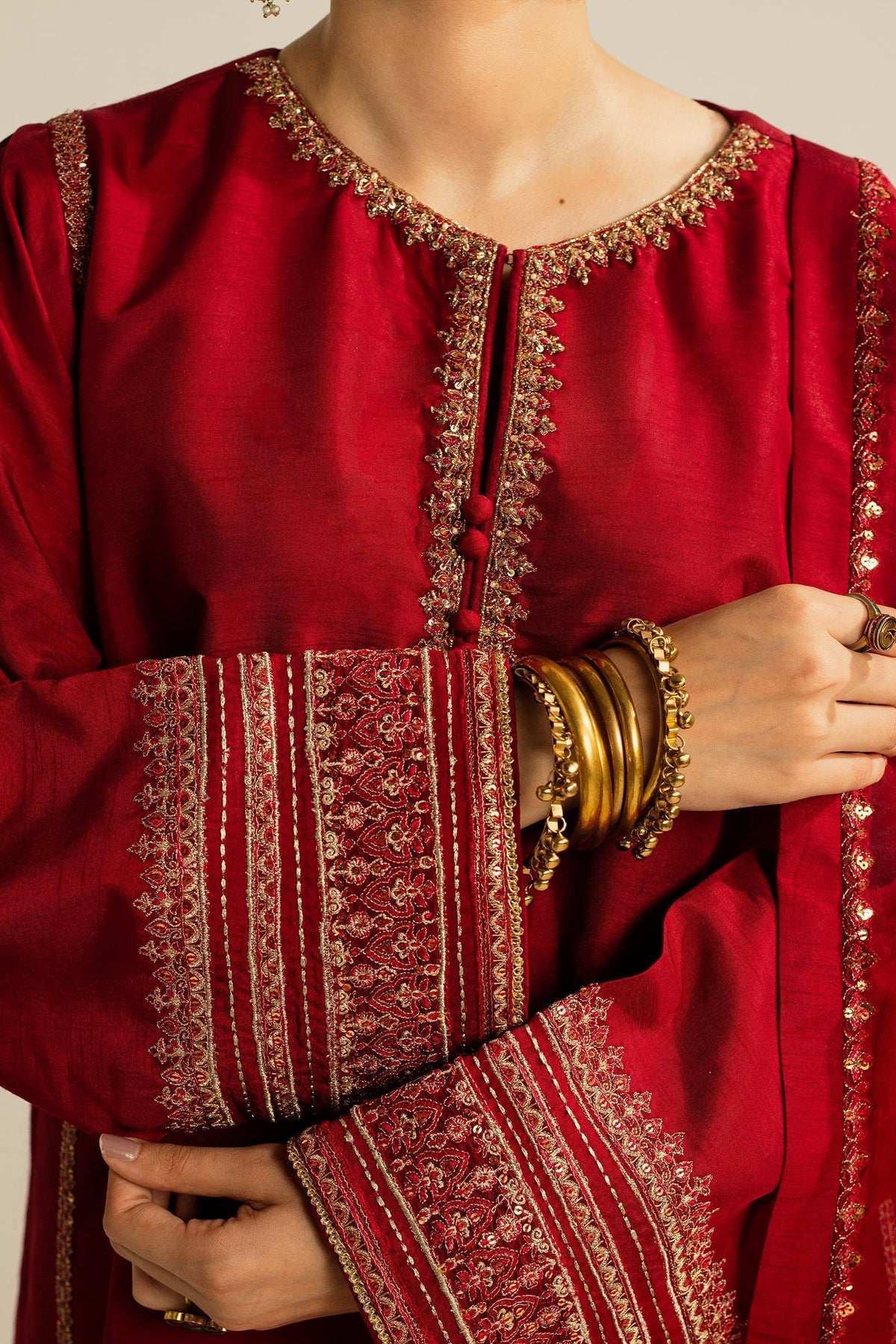 Zara Shahjahan | Wedding Formals 2024 | ZC-4001 by Zara Shahjahan - Designer Dress - Type: Ladies Clothes - Available at Libayah - 100% Original