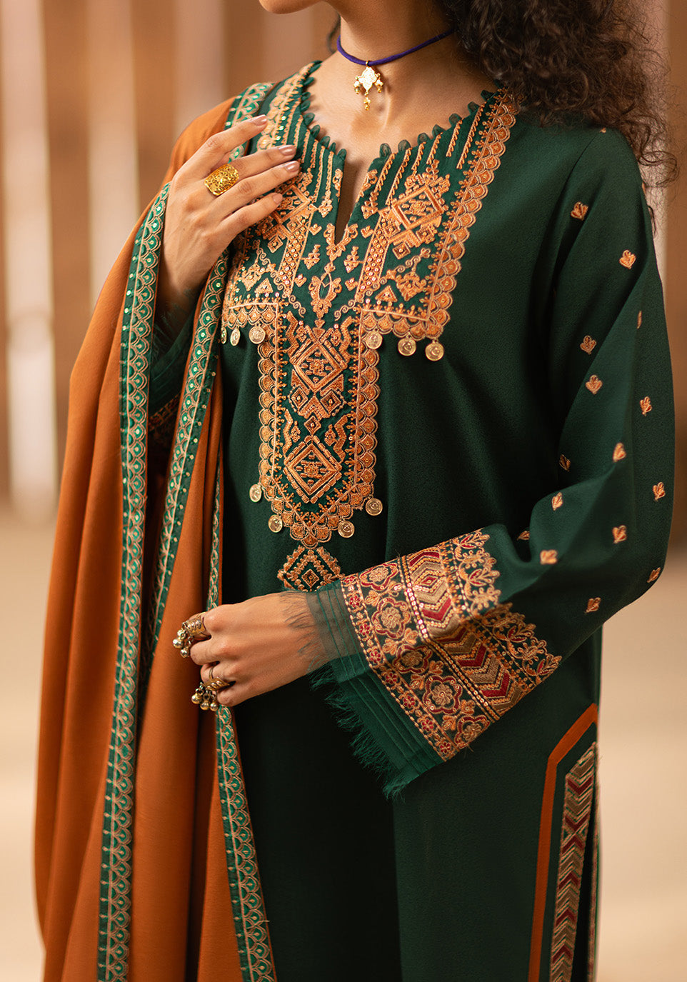 Zarqash | Kaya Casual Pret Fall 24 | ZQ 001 ZORA by Zarqash - Designer Dress - Type: Ladies Clothes - Available at Libayah - 100% Original