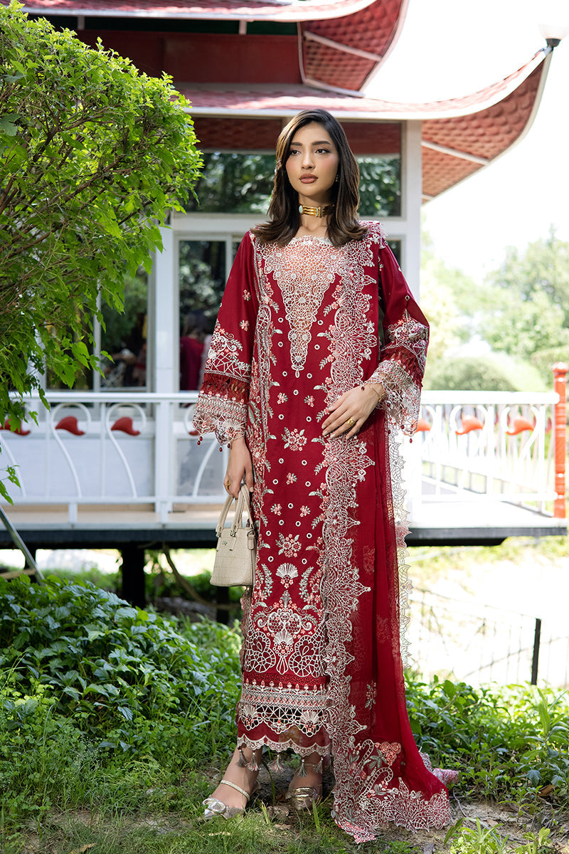 Raeesa Premium | Amani Lawn 26 | AM-004 ROSYN - by Libayah - Registered Vendor of : Raeesa Premium - 100% Original Designer Dress