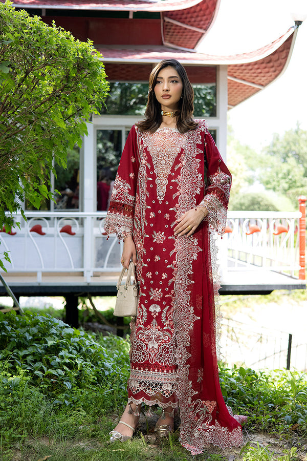 Raeesa Premium | Amani Lawn 26 | AM-004 ROSYN - by Libayah - Registered Vendor of : Raeesa Premium - 100% Original Designer Dress