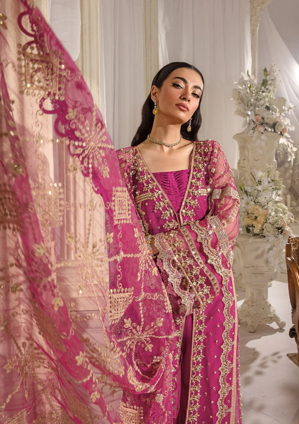 Elaf Premium | Evara Formals 24 | EFE-07 REGALIA by Elaf Premium - Designer Dress - Type: The Formal Exhibit - Available at Libayah - 100% Original
