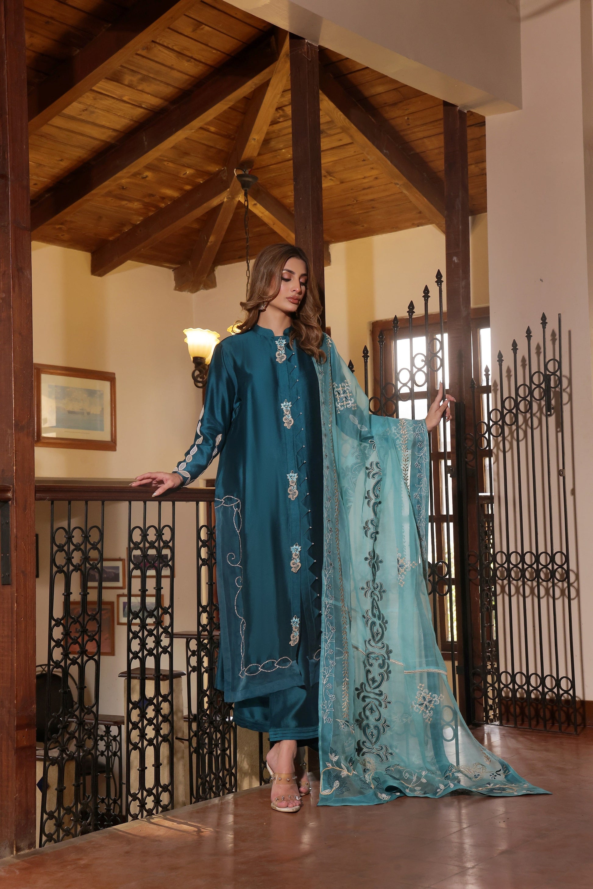 Mona Imran | Ezel Eid 25 | Jahanbano by Mona Imran - Designer Dress - Type: Ladies Clothes - Available at Libayah - 100% Original